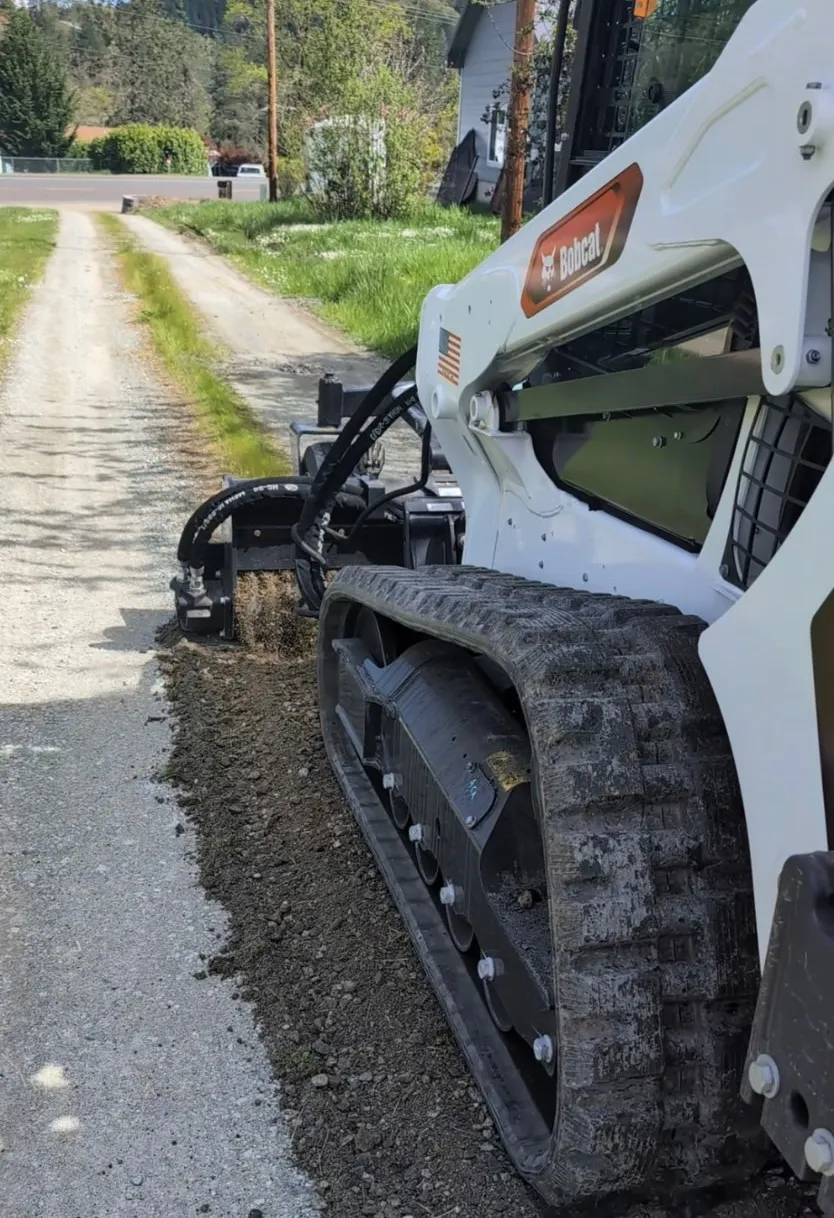 Driveway active digging