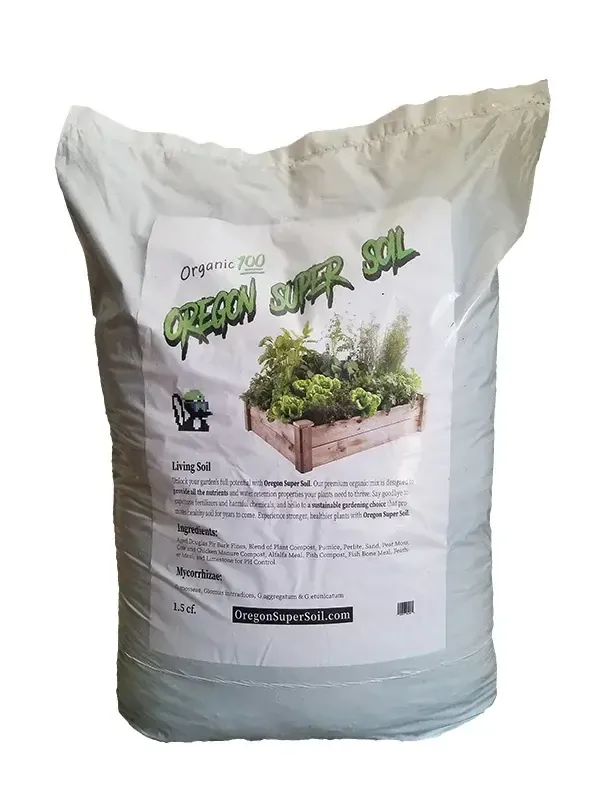 Bag of Oregon Super Soil product